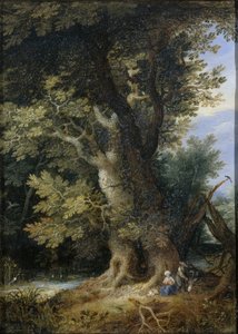 飞往埃及途中的休息 作者 Jan Brueghel (I) (人)