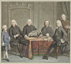 摄政作品，1789 年 作者 Cornelis Troost