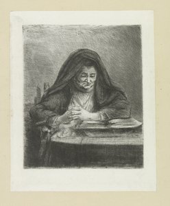 Lezende vrouw
约翰-夏隆的蚀刻画全集 / Oeuvre Complette des Eaux Fortes par Jean Chalon (丛书名) 作者 克里斯蒂安·乔西