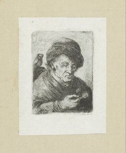 Oude man met bril en uil
约翰-夏隆的蚀刻画全集 / Oeuvre Complette des Eaux Fortes par Jean Chalon（丛书名） 作者 克里斯蒂安·乔西
