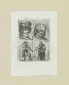 Vier mannen
约翰-夏隆的蚀刻画全集》/《让-夏隆的蚀刻画全集》（丛书名） 作者 克里斯蒂安·乔西
