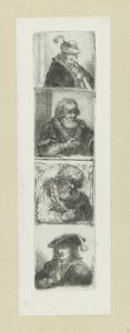 Vier mansportretten
约翰-夏隆的蚀刻画全集 / Oeuvre Complette des Eaux Fortes par Jean Chalon（丛书名） 作者 克里斯蒂安·乔西