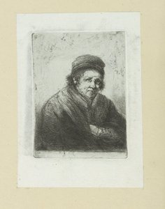 Volwassen man, naar rechts
约翰-夏隆的蚀刻画全集 / Oeuvre Complette des Eaux Fortes par Jean Chalon (丛书名) 作者 克里斯蒂安·乔西
