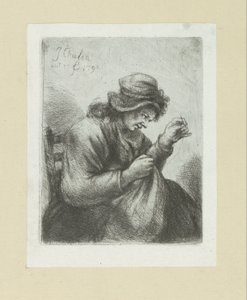 Vrouw met naald en draad
约翰-夏隆的蚀刻画全集》/《让-夏隆的蚀刻画全集》（丛书名） 作者 克里斯蒂安·乔西