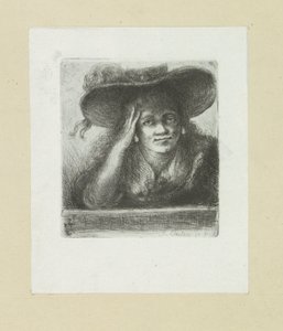 Vrouw met ronde hoed
约翰-夏隆的蚀刻画全集 / Oeuvre Complette des Eaux Fortes par Jean Chalon（丛书名） 作者 克里斯蒂安·乔西