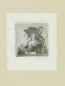 Zittende vrouw met hoed
约翰-夏隆的蚀刻画全集 / Oeuvre Complette des Eaux Fortes par Jean Chalon（丛书名） 作者 克里斯蒂安·乔西