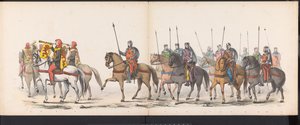莱顿学生化妆舞会，1865 年（图版 1）
1865 年 6 月 6 日，莱顿学生团成员为庆祝莱顿大学建校 290 周年而举行的化装游行，描绘的是：阿姆斯特丹大学的荷兰人。