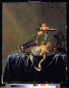 静物 作者 扬·戴维兹·德·海姆（Jan Davidsz de Heem）