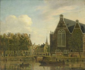 阿姆斯特丹斯普伊河上所谓的 Boerenverdriet 作者 扬·埃克斯 (I)