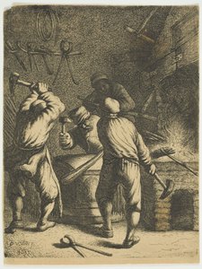 The Forge，1630-35 作者 扬·格奥尔格·范弗利特