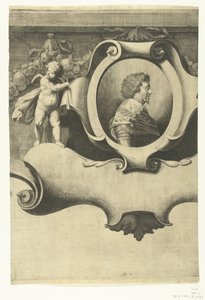 布雷达之围（附腓特烈-亨利肖像的纸张），1637 年