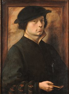 一位年轻人的肖像 作者 扬·高萨特（Jan Gossaert）