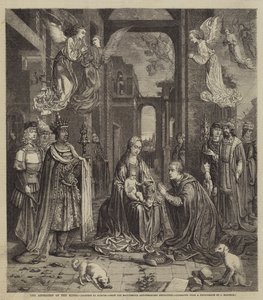 国王的崇拜 作者 扬·高萨特（Jan Gossaert）