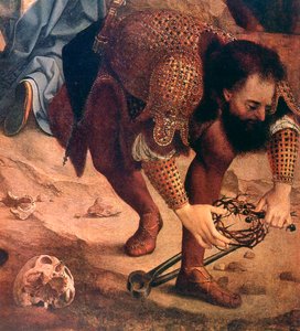十字架的血统细节，c1520 作者 扬·高萨特（Jan Gossaert）