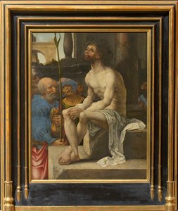 对基督的嘲弄》，1527年。 作者 扬·高萨特（Jan Gossaert）