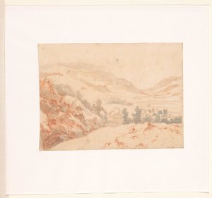 丘陵景观，可欣赏村庄景观