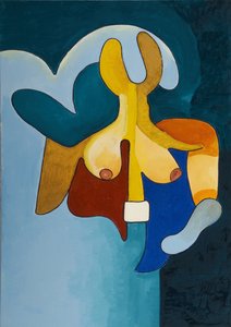 身体与灵魂 2007年3月（布面油画） 作者 扬·格罗内伯格