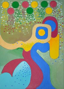 探戈，2009年（布面油画）