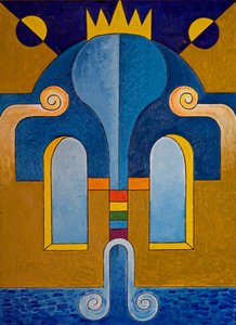 新娘》，2006年（木板油画） 作者 扬·格罗内伯格