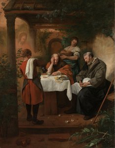 以马忤斯的晚餐 作者 扬·哈维克斯（Jan Havicksz）。斯汀