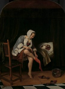 厕所里的女人
如厕女子 作者 扬·哈维克斯（Jan Havicksz）。斯汀