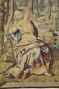 Potuma的细节，来自Vertumnus和Pomona，约1630年 作者 扬二世·雷斯