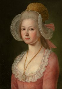 1785年帽子夫人帽子纵向 作者 Jan Jahn