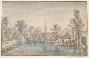 河上村庄 作者 Jan Jansz den Uyl