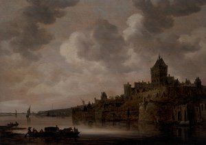 The Valkhof at Nijmegen, c.1640s (oil on panel)   1464543   zh       chinese Successfully Translated  Original: Das sechsundachtzigste Bild seit das Schicksal spottete 2 Translat: Das sechsundachtzigste Bild seit das Schicksal spottete 2 1477014 zh chinese 作者 扬·约瑟夫斯·范·高恩