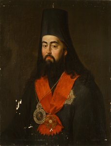 罗斯托夫和雅罗斯拉夫尔大主教帕维尔·波诺马列夫的肖像1745-1806，1836年