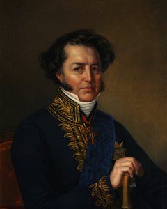 阿夫拉姆·诺罗夫（Avraam Norov）肖像1795-1869，1857年