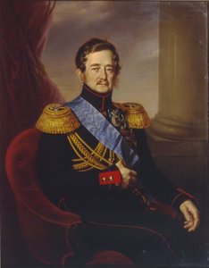 伊凡·费奥多罗维奇·帕斯基维奇（Ivan Fyodorovich Paskevich）的肖像，埃里安伯爵，波兰王国总督，1845年