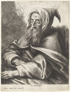 圣安东尼 作者 扬·利文斯（Jan Lievens）