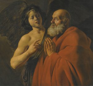圣彼得获释 作者 扬·利文斯（Jan Lievens）