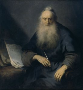 使徒保罗》，约 1629 年（布面油画） 作者 扬·利文斯（Jan Lievensz）。
