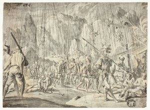 战斗场景 作者 扬·路肯（Jan Luyken）