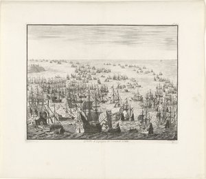 1588年西班牙无敌舰队沉没c。 1680 作者 扬·路肯（Jan Luyken）