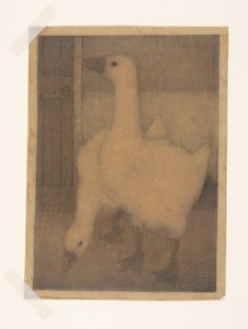 两只鹅 作者 扬·曼克斯