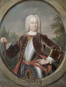 荷兰东印度公司总督范伊霍夫男爵古斯塔夫·威廉的肖像 作者 Jan Maurits Quinkhard