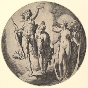 第四天死了》，出自《世界的创造》系列，约1596年。