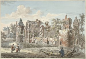马尔森附近的 Huis ter Haar 遗址 作者 Jan Philip Reuthel Jr.