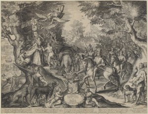 联省繁荣的寓意 作者 Jan Pietersz Saenredam