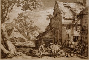 浪子做了猪倌 作者 Jan Pietersz Saenredam