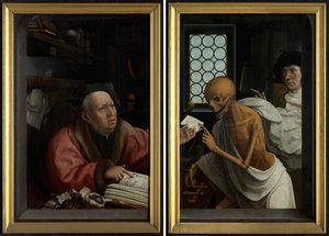死亡与吝啬鬼》，约 1515-21 年（板上油画）