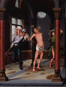 鞭笞，约 1510-15 年（油画镶板） 作者 扬·普罗沃斯特