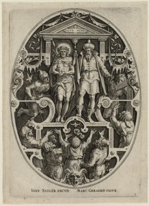 Ecce Homo，选自《耶稣受难记 作者 扬·萨德勒一世
