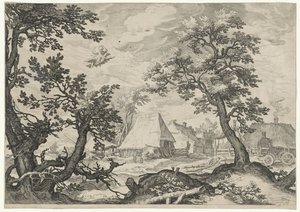 绑架甘尼米的景观 作者 亚伯拉罕·布洛玛特（Abraham Bloemaert）