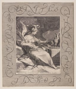 Vanitas Vanitatum et Omnia Vanitas 作者 扬·萨恩雷丹（Jan Saenredam）