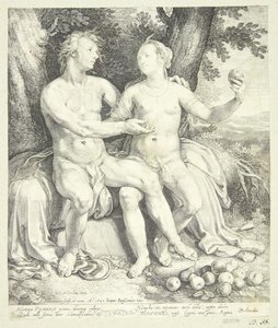Vertumnus 和 Pomona 作者 扬·萨恩雷丹（Jan Saenredam）