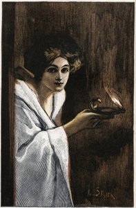 JAN STYKA（1858-1925）为Henryk Sienkiewicz的小说《Quo Vadis》绘制的插图。